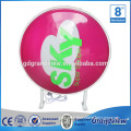 Customized Outdoor LED Double-sided-lit Vacuum Formed Acrylic Circle Light Box Signs Factory